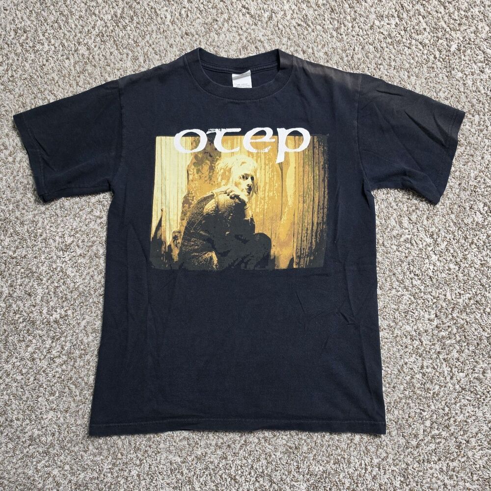 Vintage Otep Shirt Small Nu Metal 2000s Y2k Double Sided Shoulder Fade